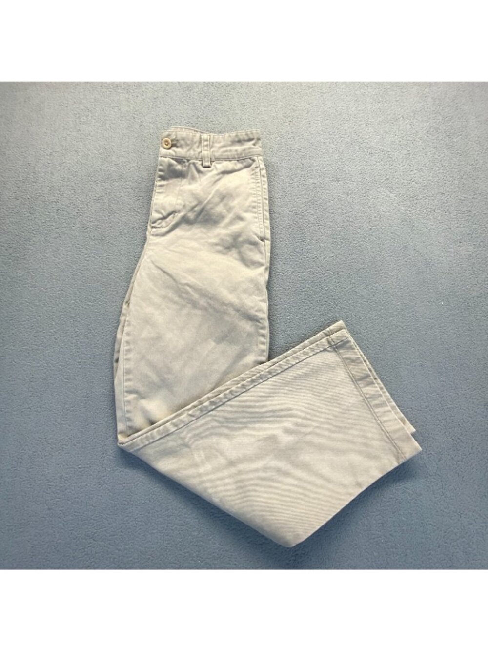 Vineyard Vines size 12 Beige Boy's pants 100% Cotton Zipper see Photos - Picture 7 of 10